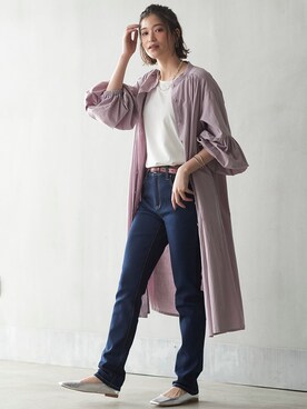 nissen Smile Modelsさん（レディース・167cm）の夏コーディネート