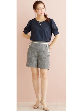 nissen Smile Modelsさん(レディース・162cm)の春コーディネート