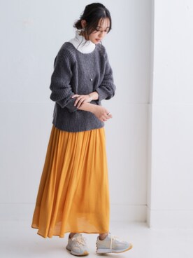 nissen Smile Modelsさん（レディース・163cm）の秋コーディネート