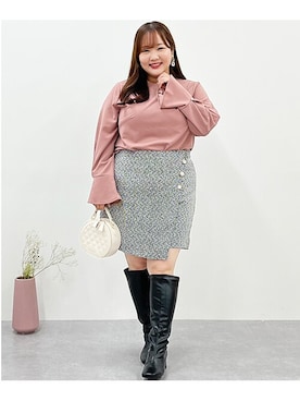 nissen Smile Modelsさん（レディース・158cm）の秋コーディネート