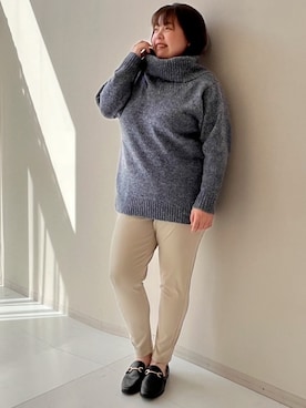 nissen Smile Modelsさん（レディース・158cm）の秋コーディネート