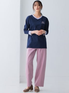 「アイテム（スポーツグッズ）」を使った、nissen Smile Modelsさん（レディース・165cm）の夏コーディネート