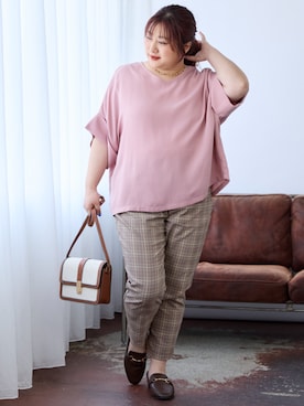 nissen Smile Modelsさん（レディース・155cm）の春コーディネート