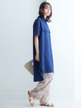 nissen Smile Modelsさん（レディース・165cm）の夏コーディネート