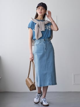 nissen Smile Modelsさん(レディース・166cm)の春コーディネート