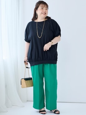 nissen Smile Modelsさん（レディース・158cm）の夏コーディネート