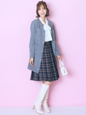 「marun（マルン）のアイテム」を使った、nissen Smile Modelsさん（レディース・167cm）の秋コーディネート