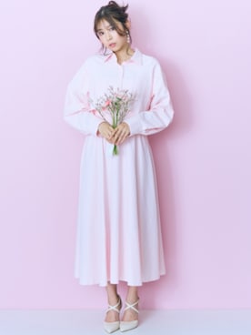 nissen Smile Modelsさん（レディース・167cm）の夏コーディネート