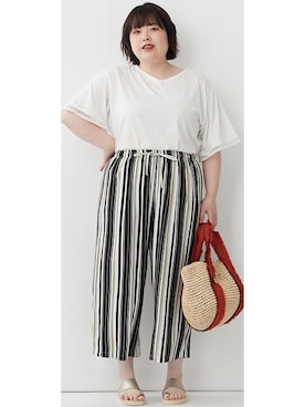 nissen Smile Modelsさん（レディース・158cm）の夏コーディネート