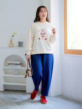 nissen Smile Modelsさん（レディース・164cm）の冬コーディネート