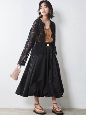 nissen Smile Modelsさん(レディース・163cm)の夏コーディネート