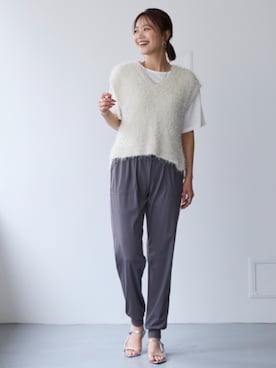 nissen Smile Modelsさん（レディース・167cm）の春コーディネート