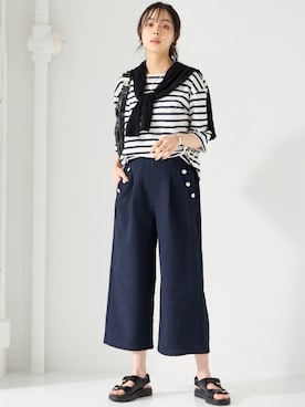 nissen Smile Modelsさん（レディース・165cm）の春コーディネート