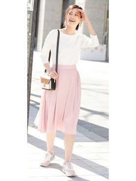 nissen Smile Modelsさん（レディース・167cm）の春コーディネート