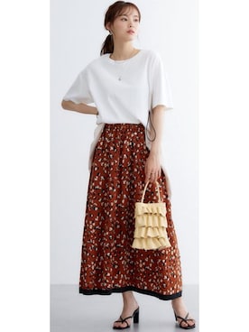 nissen Smile Modelsさん（レディース・166cm）の夏コーディネート