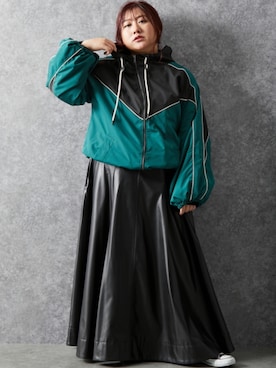 nissen Smile Modelsさん（レディース・155cm）の冬コーディネート