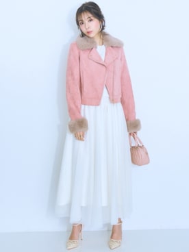 nissen Smile Modelsさん(レディース・167cm)の冬コーディネート