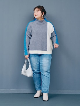 nissen Smile Modelsさん（レディース・165cm）の秋コーディネート