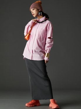 nissen Smile Modelsさん(レディース・163cm)の春コーディネート