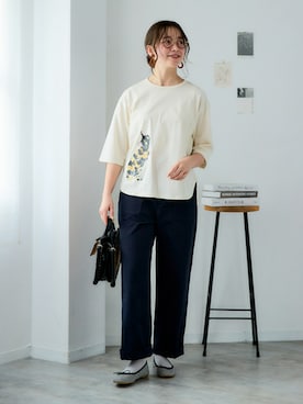 nissen Smile Modelsさん（レディース・164cm）の冬コーディネート