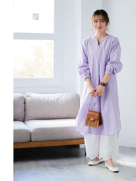 nissen Smile Modelsさん（レディース・164cm）の冬コーディネート