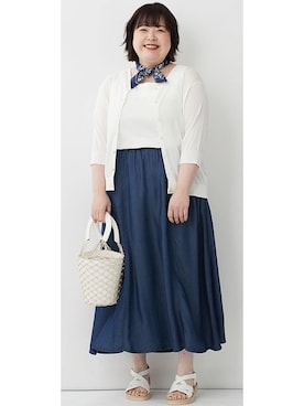 nissen Smile Modelsさん（レディース・158cm）の夏コーディネート