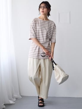 nissen Smile Modelsさん（レディース・170cm）の春コーディネート