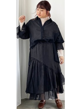 nissen Smile Modelsさん（レディース・155cm）の春コーディネート