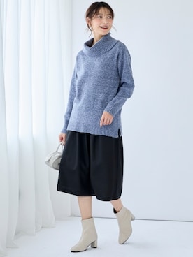 nissen Smile Modelsさん（レディース・170cm）の秋コーディネート