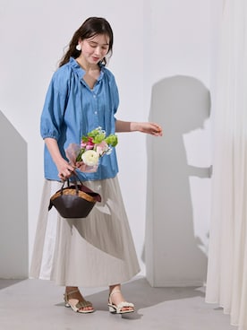 nissen Smile Modelsさん（レディース・164cm）の春コーディネート