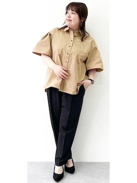 nissen Smile Modelsさん（レディース・158cm）の春コーディネート