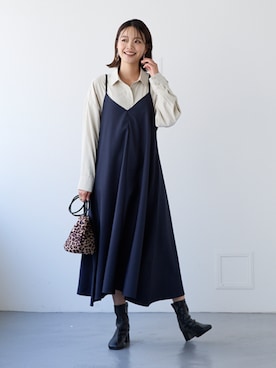 nissen Smile Modelsさん（レディース・167cm）の秋コーディネート
