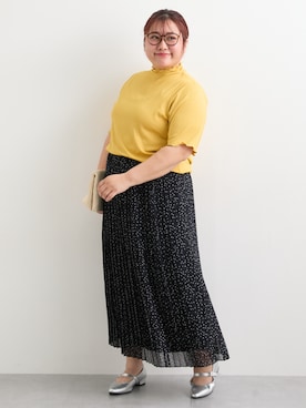 「nissen（ニッセン）のアイテム」を使った、nissen Smile Modelsさん（レディース・155cm）の春コーディネート