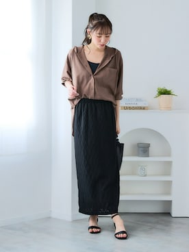 nissen Smile Modelsさん（レディース・167cm）の春コーディネート