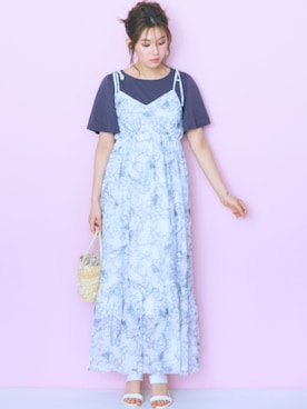 nissen Smile Modelsさん（レディース・166cm）の春コーディネート