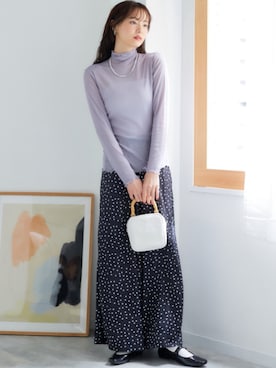 「miclat（ミクラ）のアイテム」を使った、nissen Smile Modelsさん（レディース・167cm）の春コーディネート