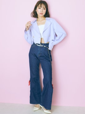 nissen Smile Modelsさん（レディース・162cm）の冬コーディネート