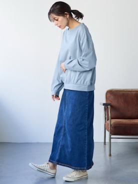 nissen Smile Modelsさん（レディース・165cm）の冬コーディネート