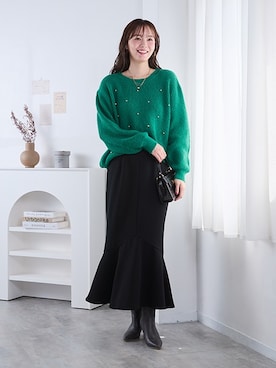 nissen Smile Modelsさん（レディース・167cm）の秋コーディネート