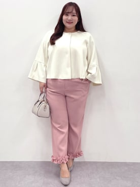 nissen Smile Modelsさん(レディース・158cm)の冬コーディネート