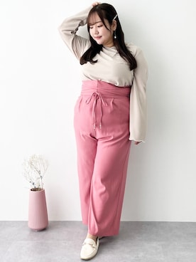 nissen Smile Modelsさん（レディース・158cm）の秋コーディネート