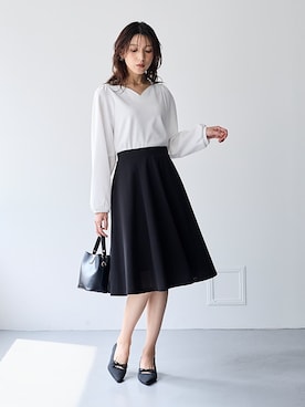 nissen Smile Modelsさん（レディース・170cm）の夏コーディネート