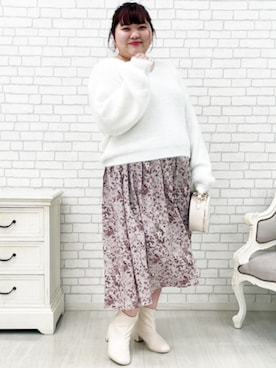 nissen Smile Modelsさん(レディース・158cm)の秋コーディネート