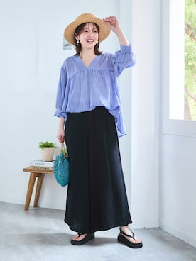 nissen Smile Modelsさん（レディース・160cm）の春コーディネート