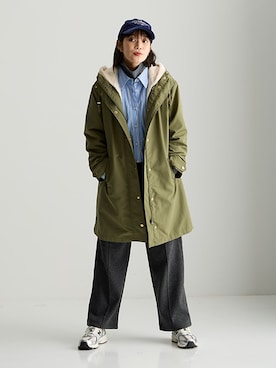 nissen Smile Modelsさん（レディース・166cm）の秋コーディネート