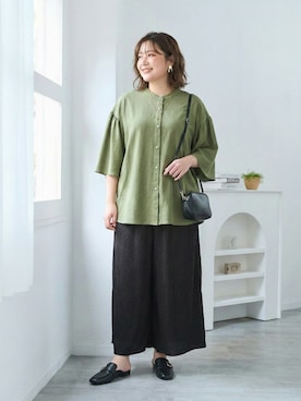 nissen Smile Modelsさん（レディース・160cm）の春コーディネート