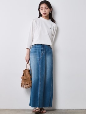 nissen Smile Modelsさん（レディース・163cm）の春コーディネート