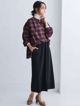 nissen Smile Modelsさん（レディース・163cm）の夏コーディネート