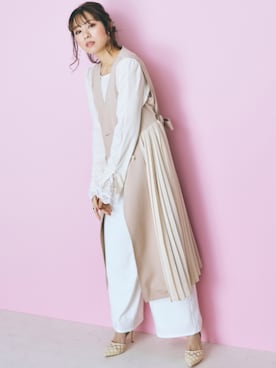 nissen Smile Modelsさん（レディース・162cm）の冬コーディネート