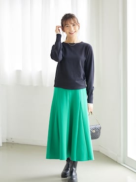 nissen Smile Modelsさん（レディース・170cm）の秋コーディネート